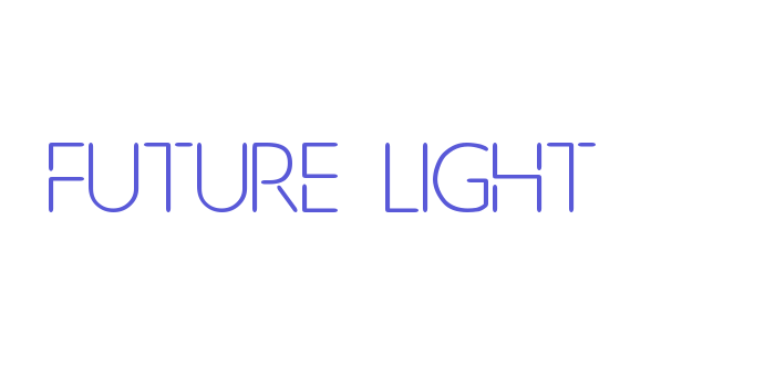 Future Light Font