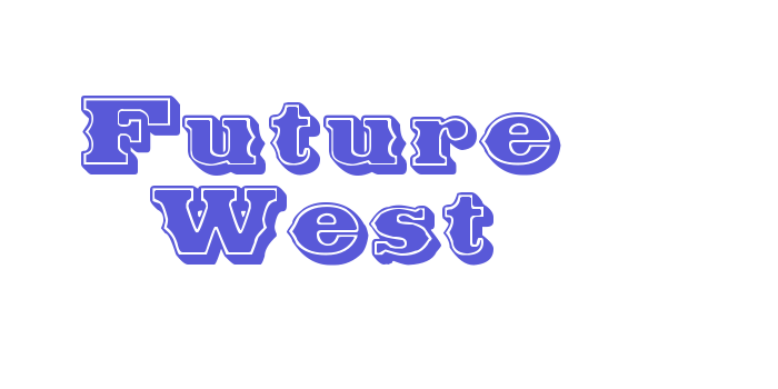 Future West Font Download