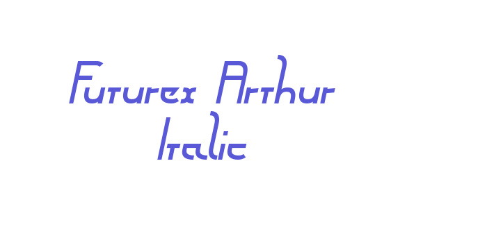 Futurex Arthur Italic Font Download