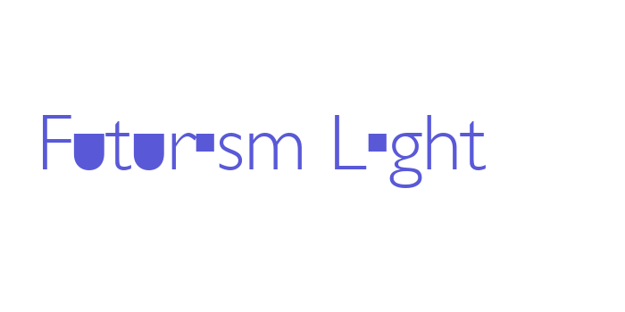 Futurism Light Font Download