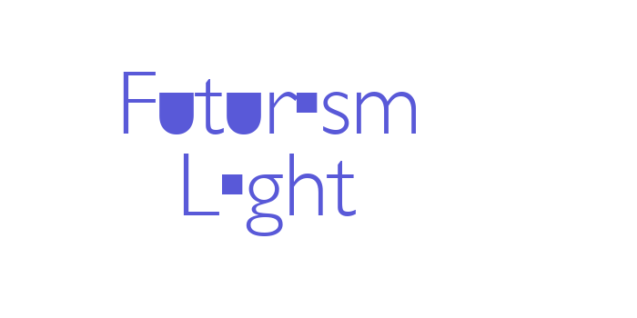 Futurism Light Font