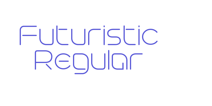 Futuristic Regular Font Download