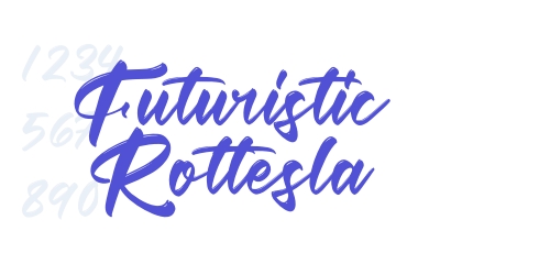 Futuristic Rottesla-font-download