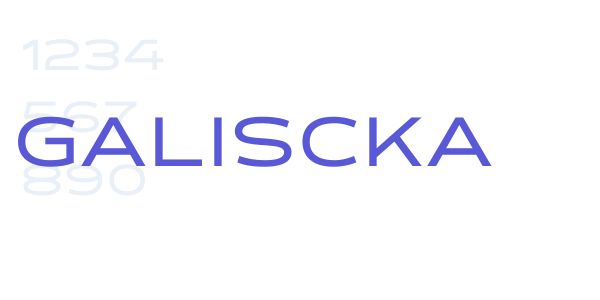 GALISCKA font free