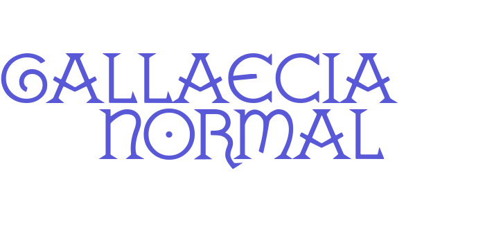 GALLAECIA     Normal Font Download