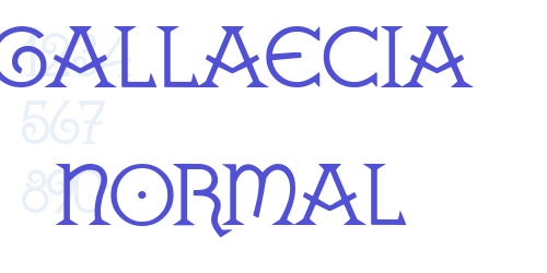 GALLAECIA     Normal-font-download