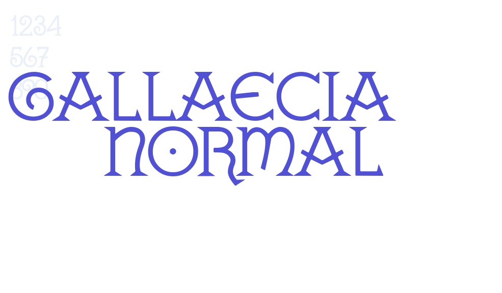 GALLAECIA     Normal-font-download