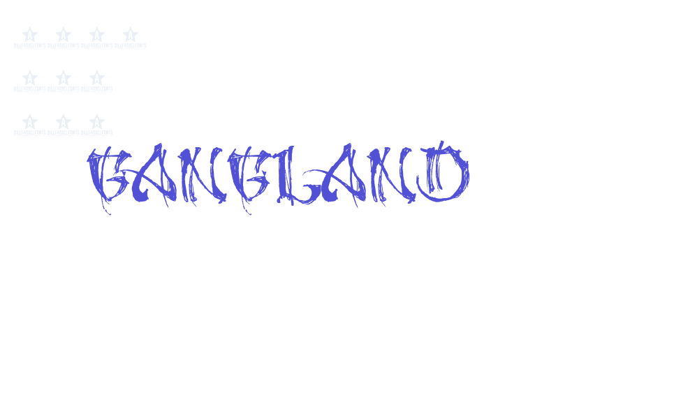 GANGLAND-font-download