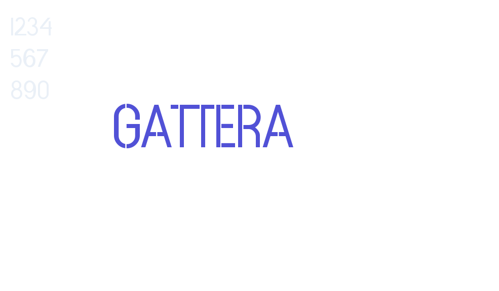 GATTERA-font-download