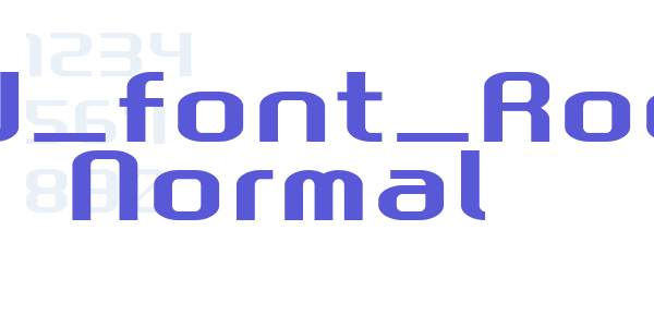 GAU_font_Root Normal font free