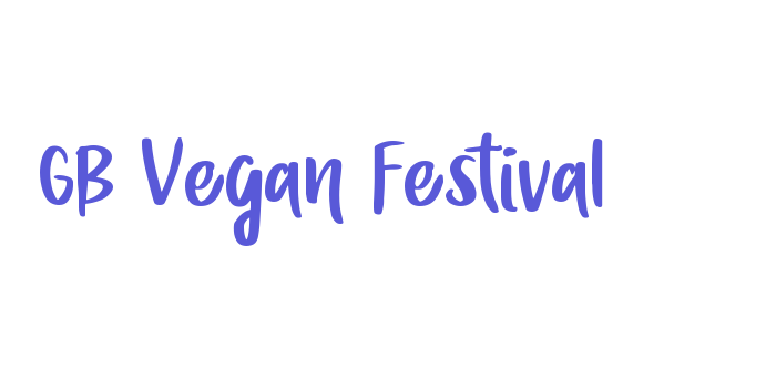 GB Vegan Festival Font Download