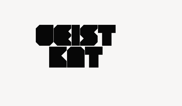 GEIST KNT Font