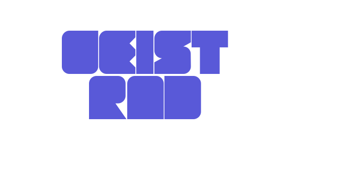 GEIST RND Font