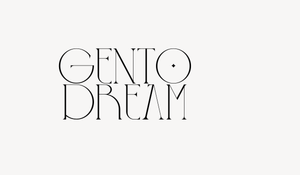 GENTO DREAM Font