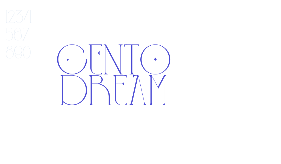 GENTO DREAM-font-download