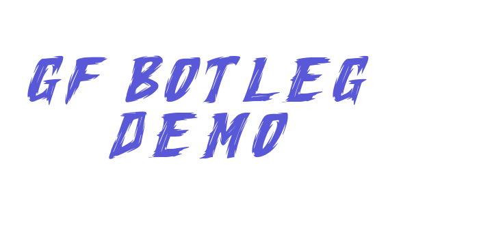 GF Botleg Demo Font Download