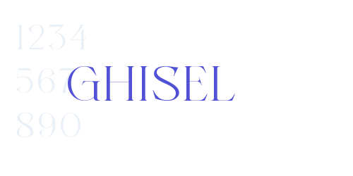 GHISEL-font-download
