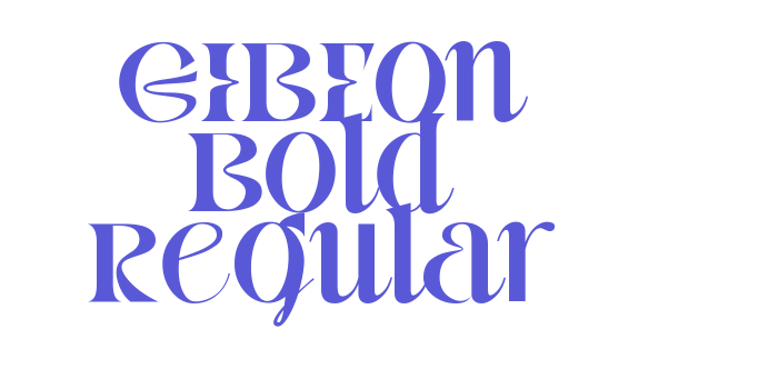 GIBEon Bold Regular Font Download