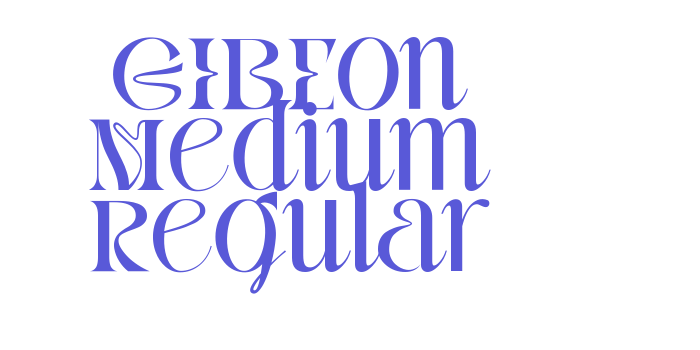 GIBEon Medium Regular Font Download