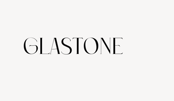 GLASTONE Font