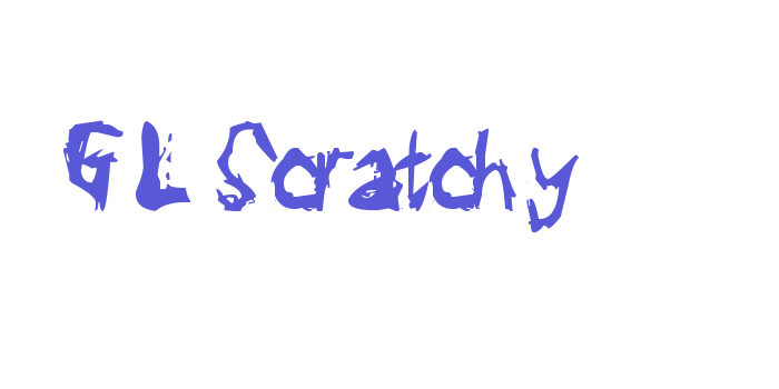 GL Scratchy Font Download