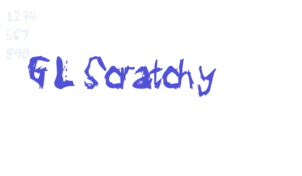 GL Scratchy-font-download