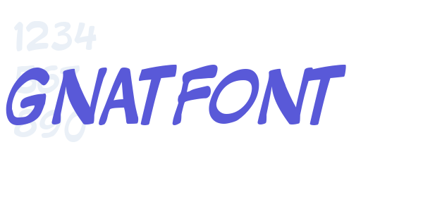 GNATFONT font free