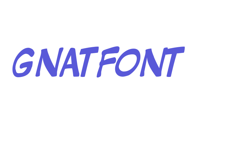 GNATFONT Font