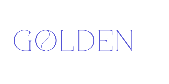 GOLDEN Font