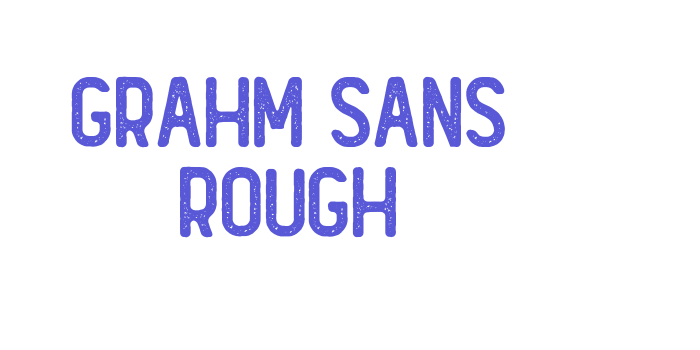 GRAHM Sans Rough Font