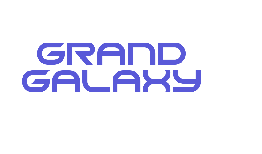 GRAND GALAXY Font