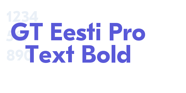 GT Eesti Pro Text Bold font free