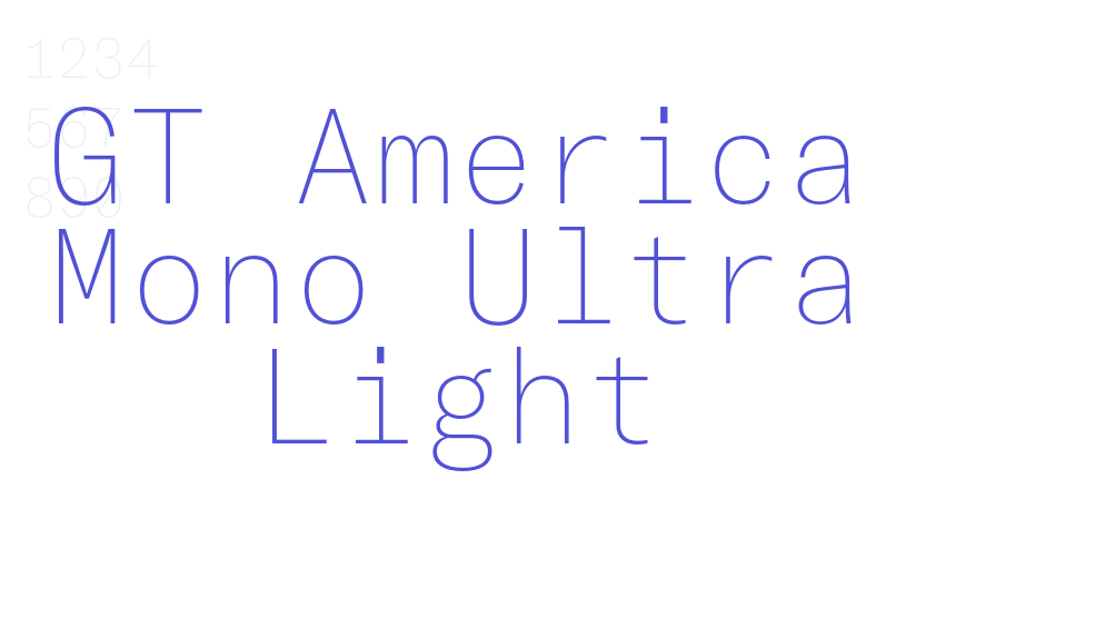 GT America Mono Ultra Light-font-download