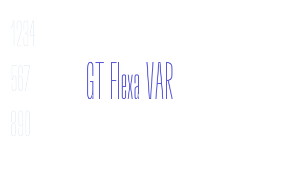 GT Flexa VAR Font