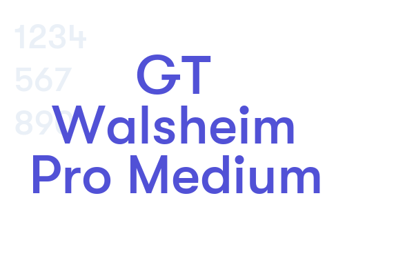 GT Walsheim Pro Medium