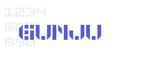 GUNJU font free