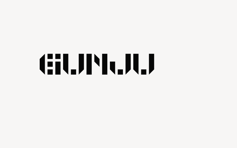 GUNJU Font