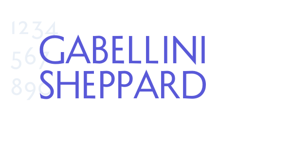 Gabellini Sheppard font free