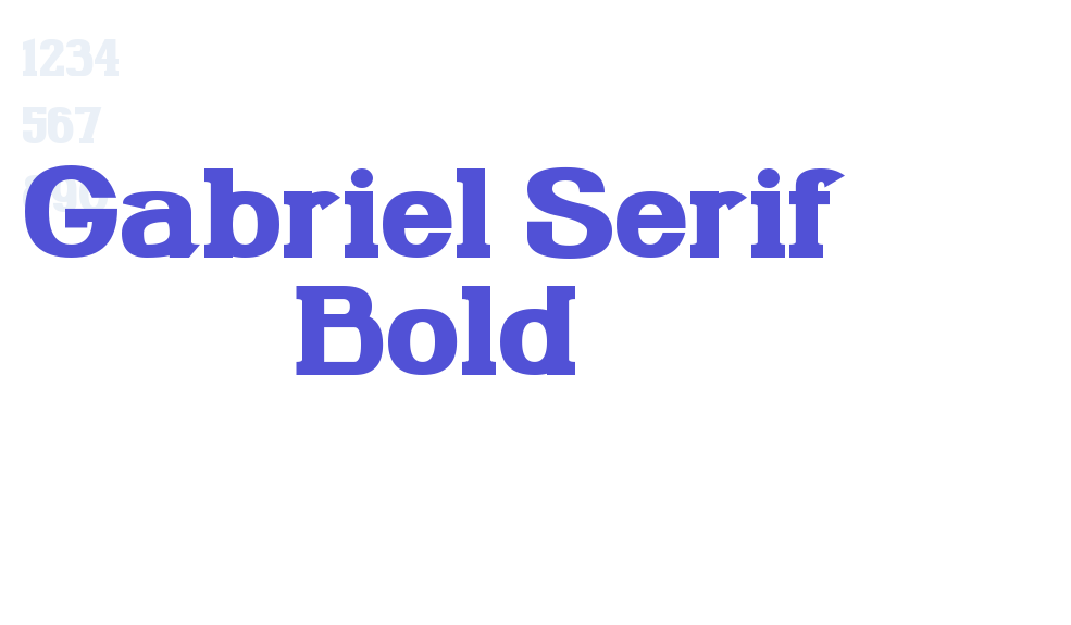 Gabriel Serif Bold-font-download