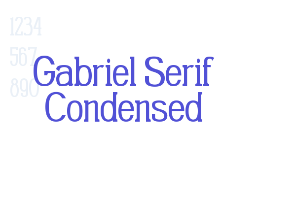 Gabriel Serif Condensed