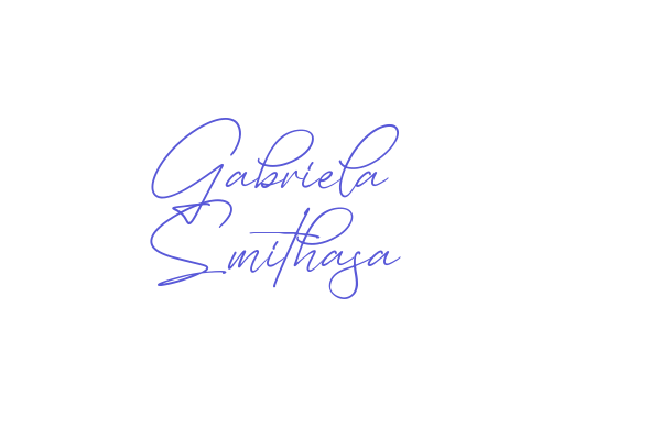 Gabriela Smithasa Font