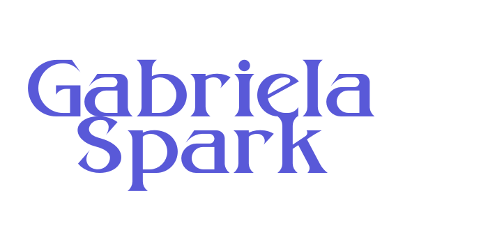 Gabriela Spark Font Download