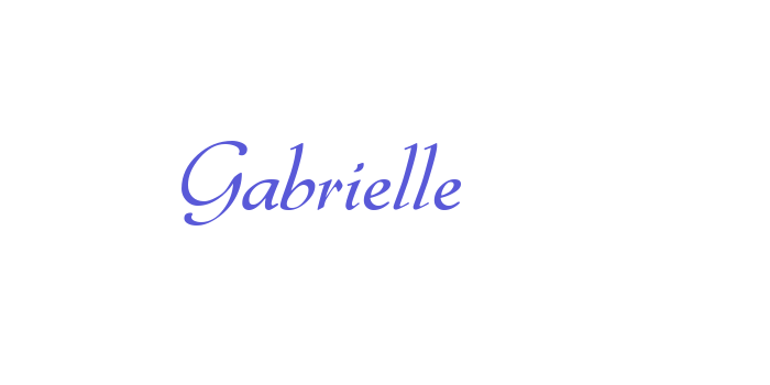 Gabrielle Font Download