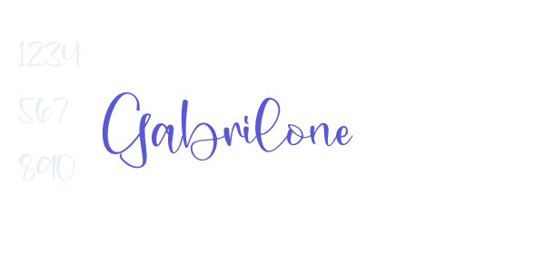 Gabrilone font free