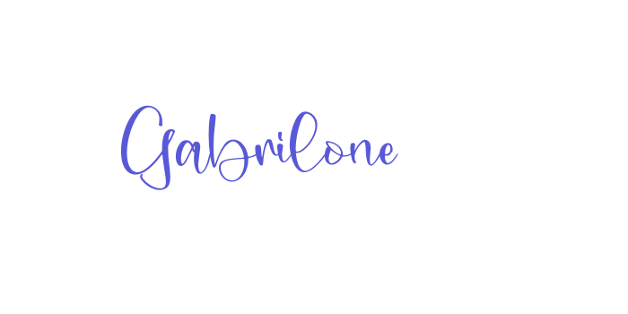 Gabrilone Font Download