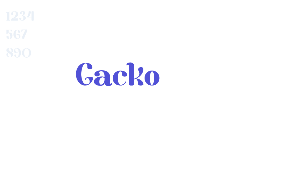 Gacko-font-download