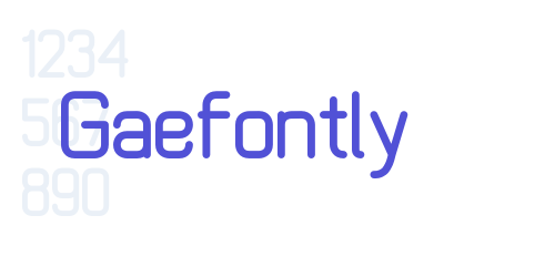 Gaefontly-font-download