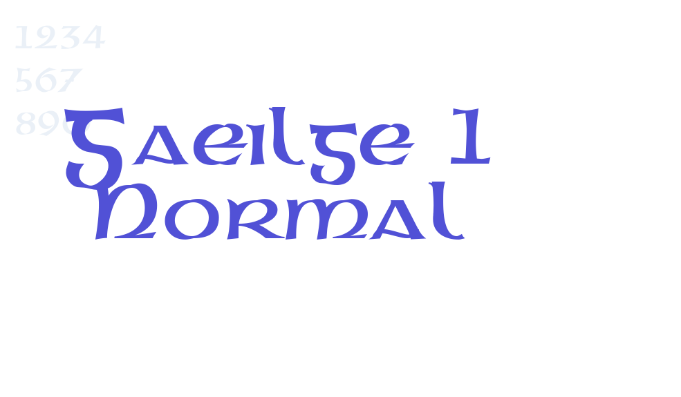 Gaeilge 1 Normal-font-download