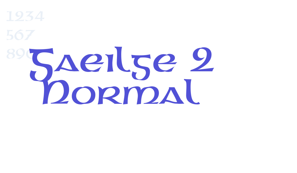 Gaeilge 2 Normal-font-download