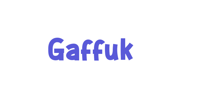 Gaffuk Font